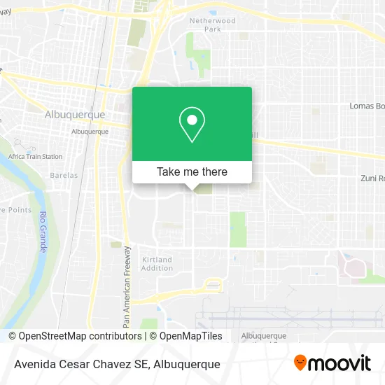 Avenida Cesar Chavez SE map