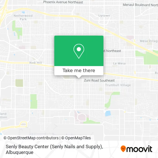 Mapa de Senly Beauty Center (Senly Nails and Supply)