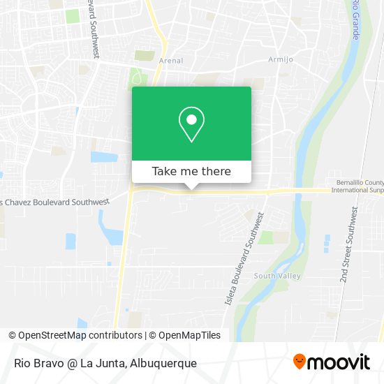 Rio Bravo @ La Junta map