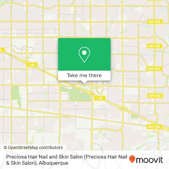 Preciosa Hair Nail and Skin Salon map