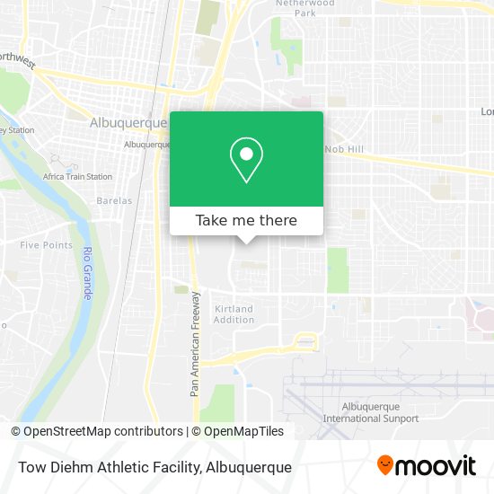Tow Diehm Athletic Facility map