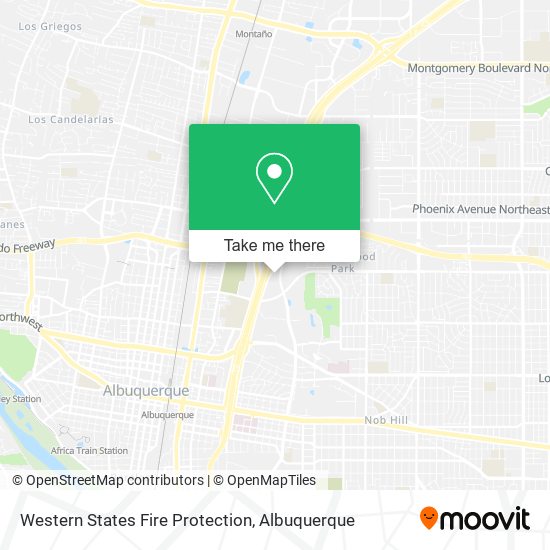 Mapa de Western States Fire Protection
