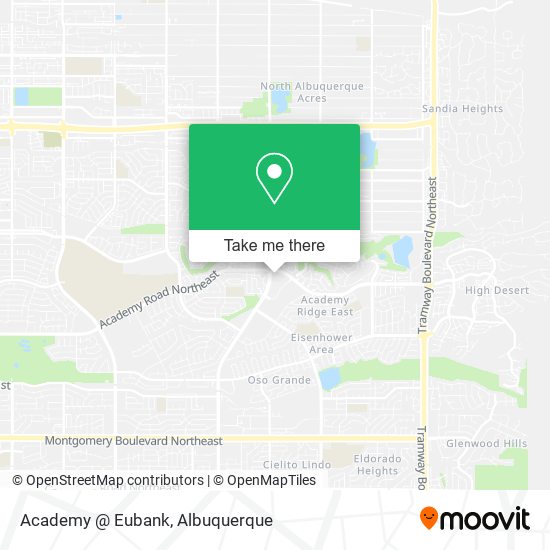 Academy @ Eubank map