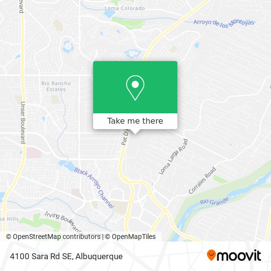 Mapa de 4100 Sara Rd SE
