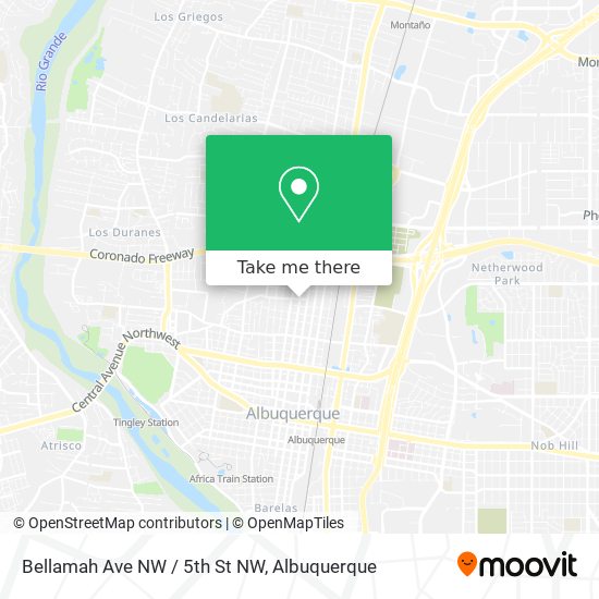 Mapa de Bellamah Ave NW / 5th St NW