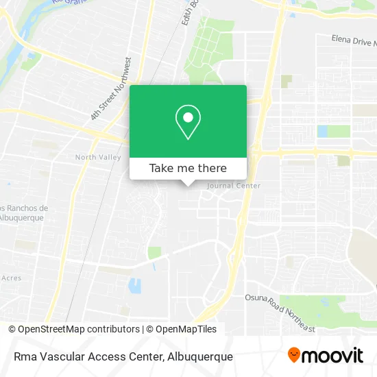 Mapa de Rma Vascular Access Center