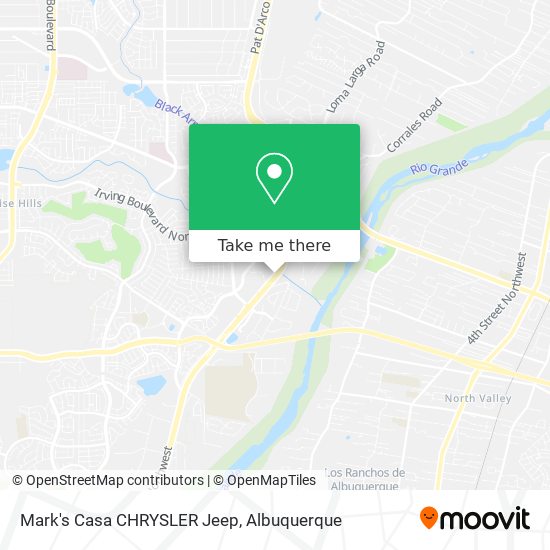 Mark's Casa CHRYSLER Jeep map