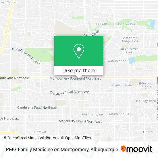 Mapa de PMG Family Medicine on Montgomery