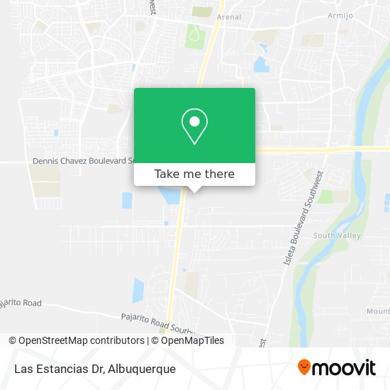 Las Estancias Dr map