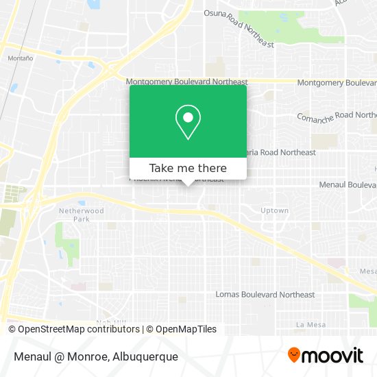 Mapa de Menaul @ Monroe