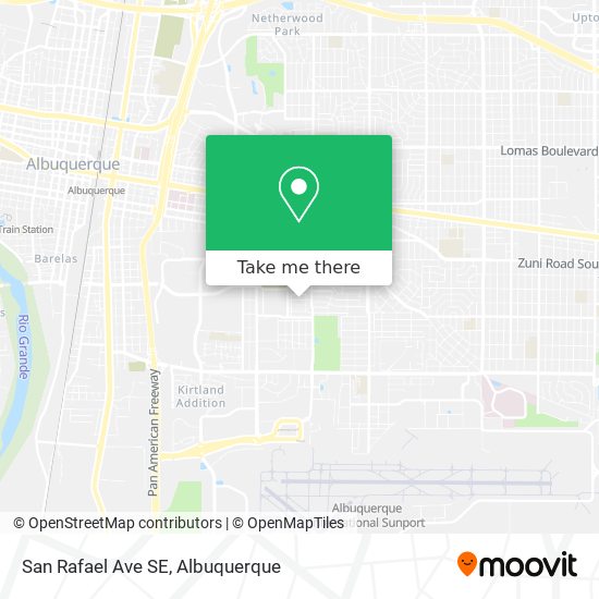 Mapa de San Rafael Ave SE