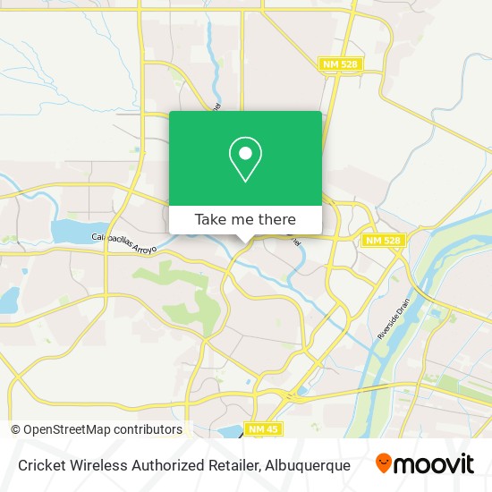 Cricket Wireless Authorized Retailer map