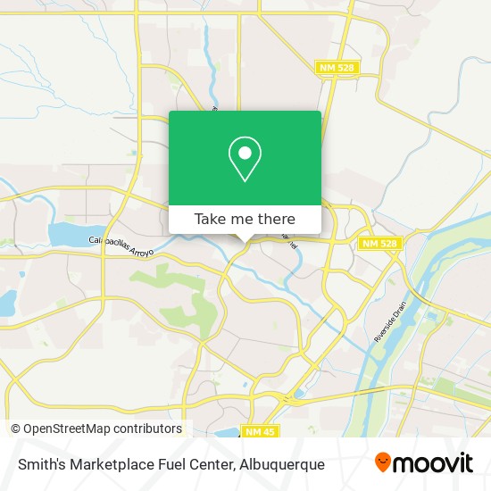 Smith's Marketplace Fuel Center map