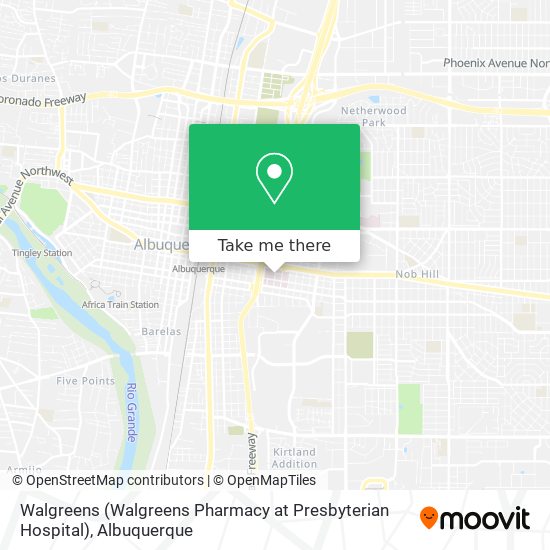 Walgreens (Walgreens Pharmacy at Presbyterian Hospital) map