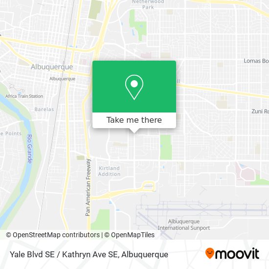 Mapa de Yale Blvd SE / Kathryn Ave SE