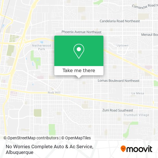 No Worries Complete Auto & Ac Service map