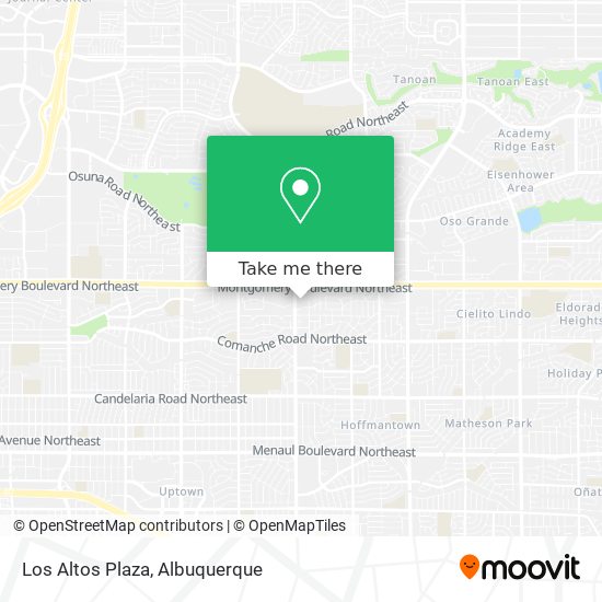 Mapa de Los Altos Plaza