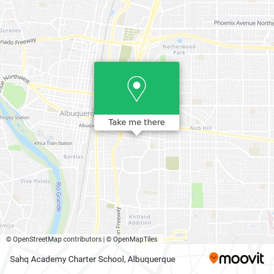 Mapa de Sahq Academy Charter School