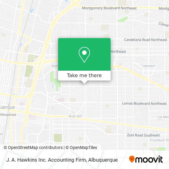 J. A. Hawkins Inc. Accounting Firm map