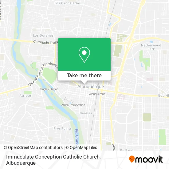 Immaculate Conception Catholic Church map
