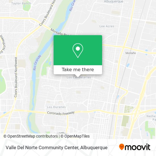 Valle Del Norte Community Center map