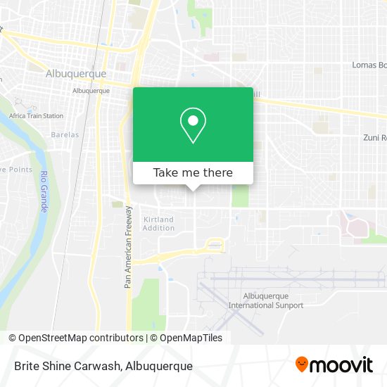 Brite Shine Carwash map