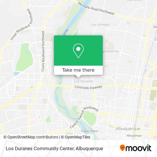 Los Duranes Community Center map