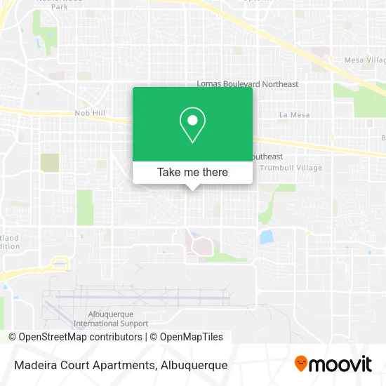 Madeira Court Apartments map