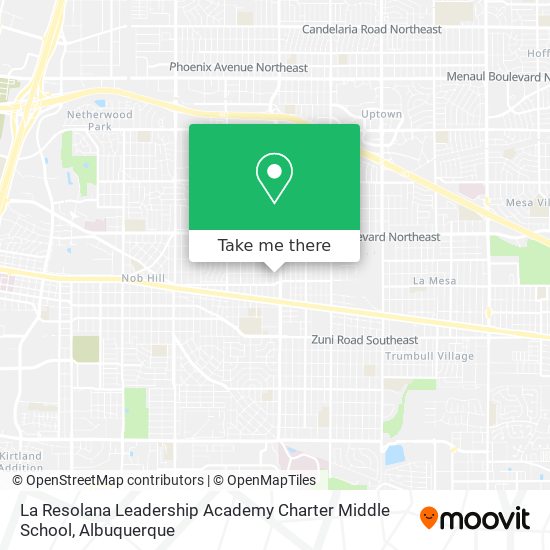 La Resolana Leadership Academy Charter Middle School map