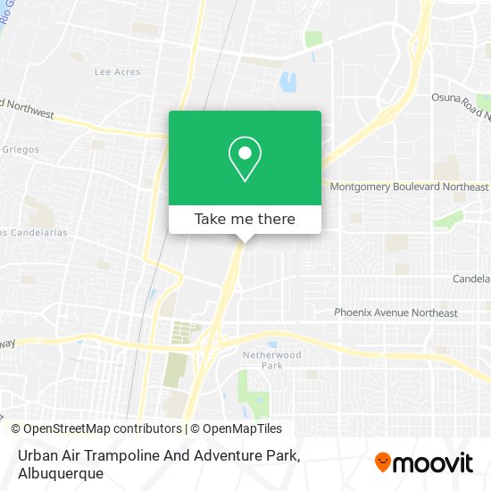 Urban Air Trampoline And Adventure Park map