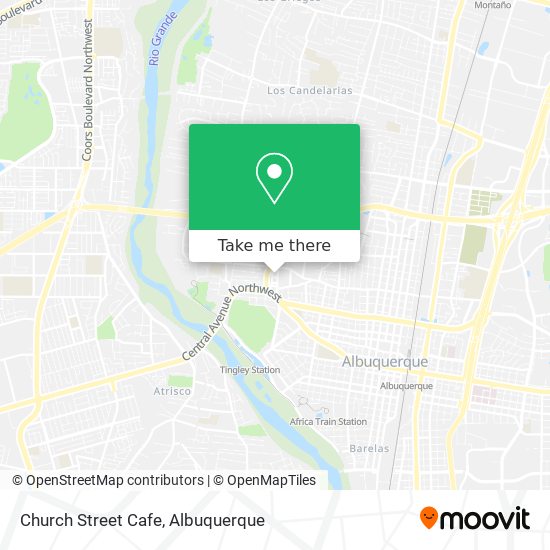 Mapa de Church Street Cafe