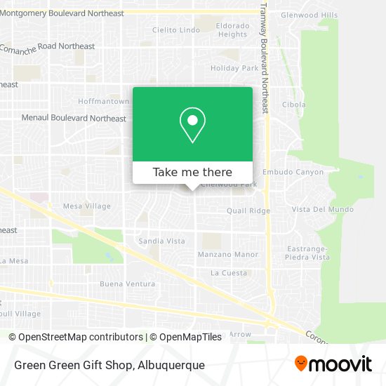 Mapa de Green Green Gift Shop