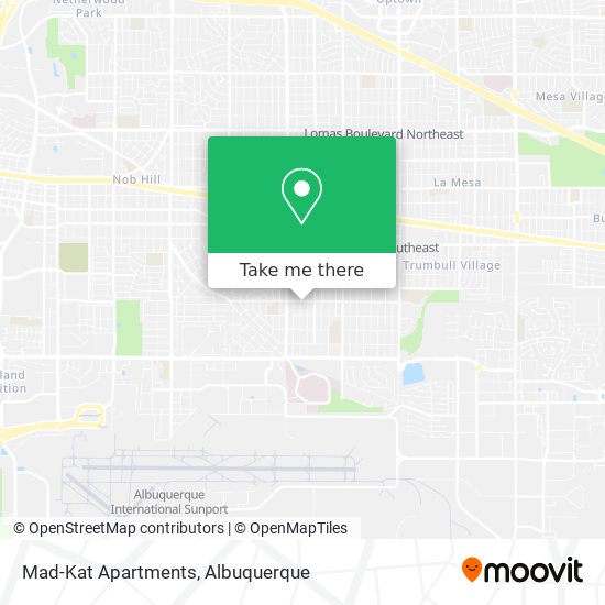 Mad-Kat Apartments map