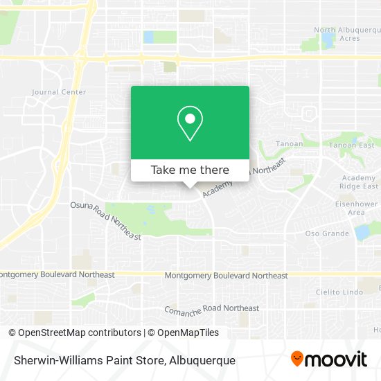 Sherwin-Williams Paint Store map