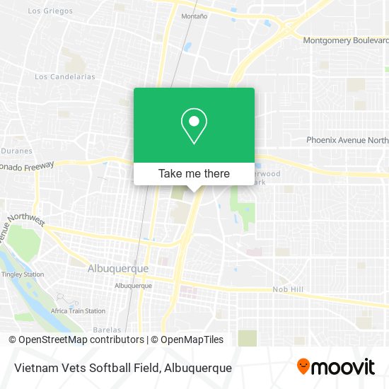 Mapa de Vietnam Vets Softball Field