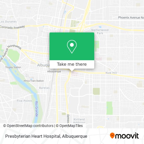 Mapa de Presbyterian Heart Hospital