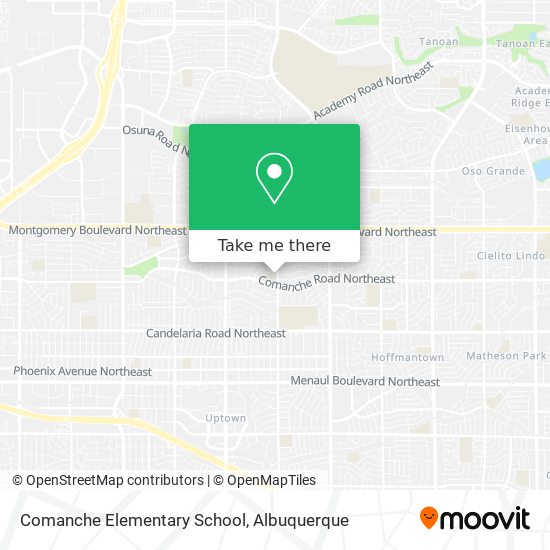 Mapa de Comanche Elementary School