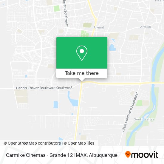 Mapa de Carmike Cinemas - Grande 12 IMAX