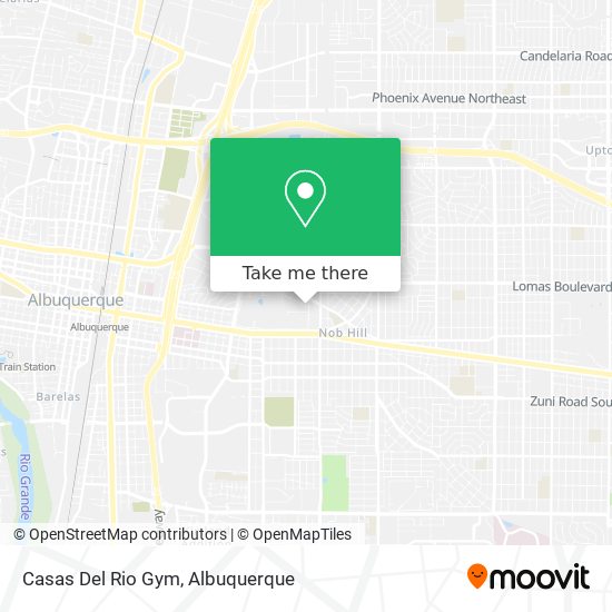 Casas Del Rio Gym map