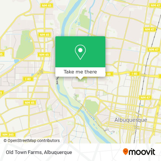 Old Town Farms map