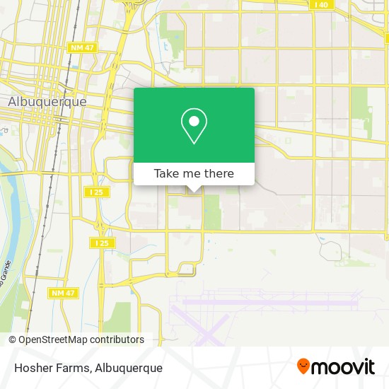 Hosher Farms map