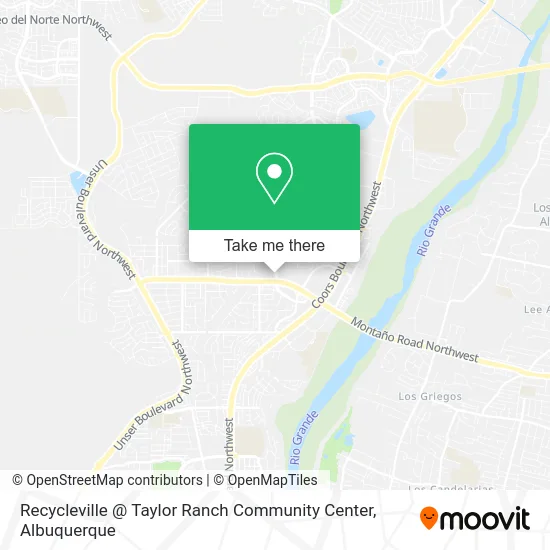 Recycleville @ Taylor Ranch Community Center map