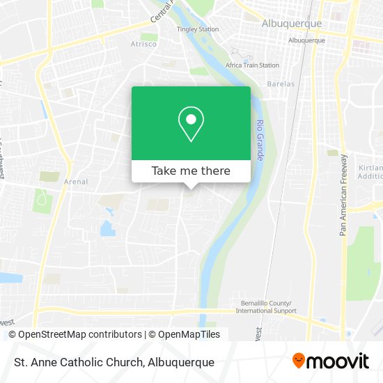 St. Anne Catholic Church map