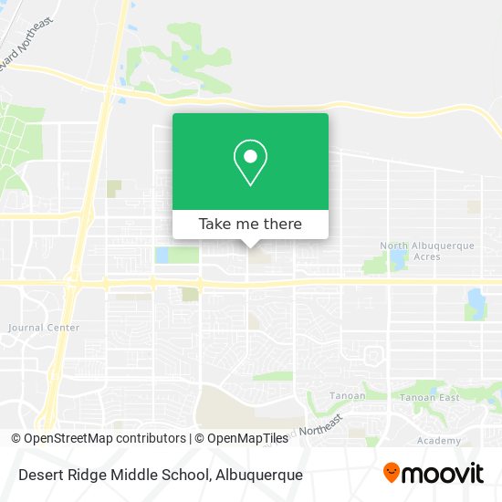 Desert Ridge Middle School map