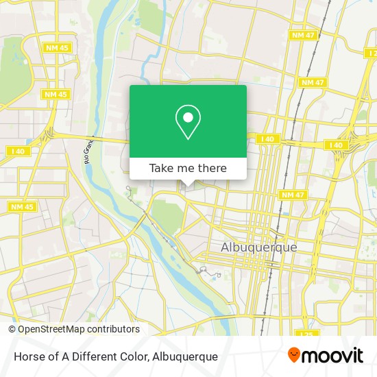 Mapa de Horse of A Different Color