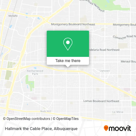Mapa de Hallmark the Cable Place