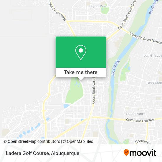 Ladera Golf Course map
