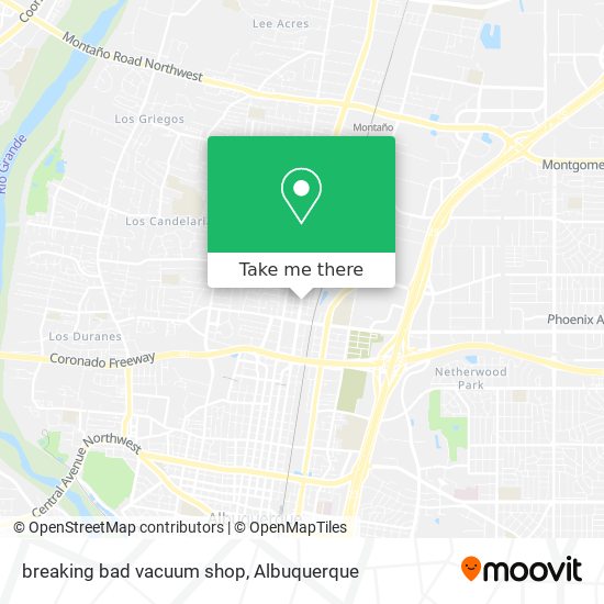 Mapa de breaking bad vacuum shop