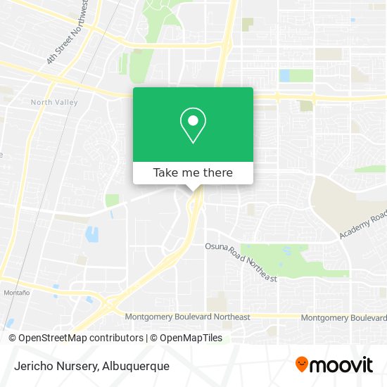 Mapa de Jericho Nursery