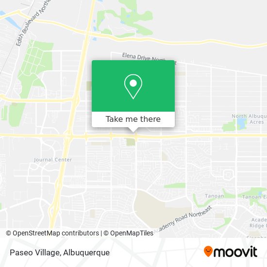 Mapa de Paseo Village